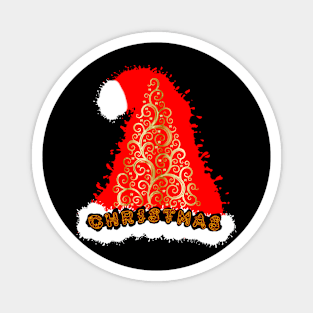 Christmas hat Magnet